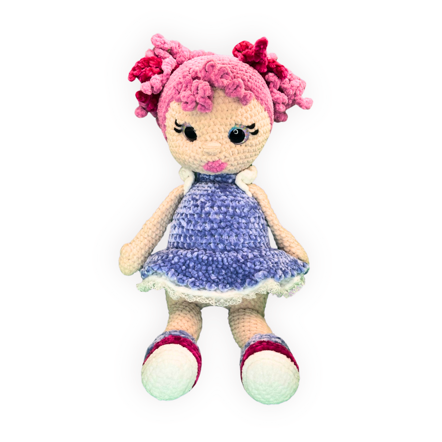 Hand Crocheted Doll Collectible – Poppy