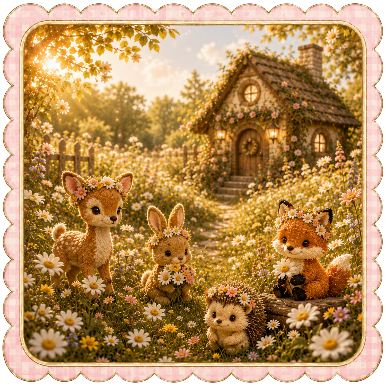 🌸 Woodland Friends