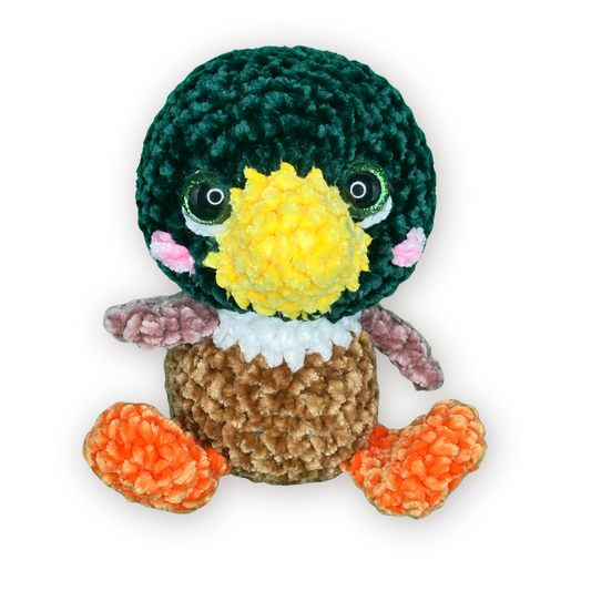 Hand Crocheted Mallard Duck Collectible – Minnie