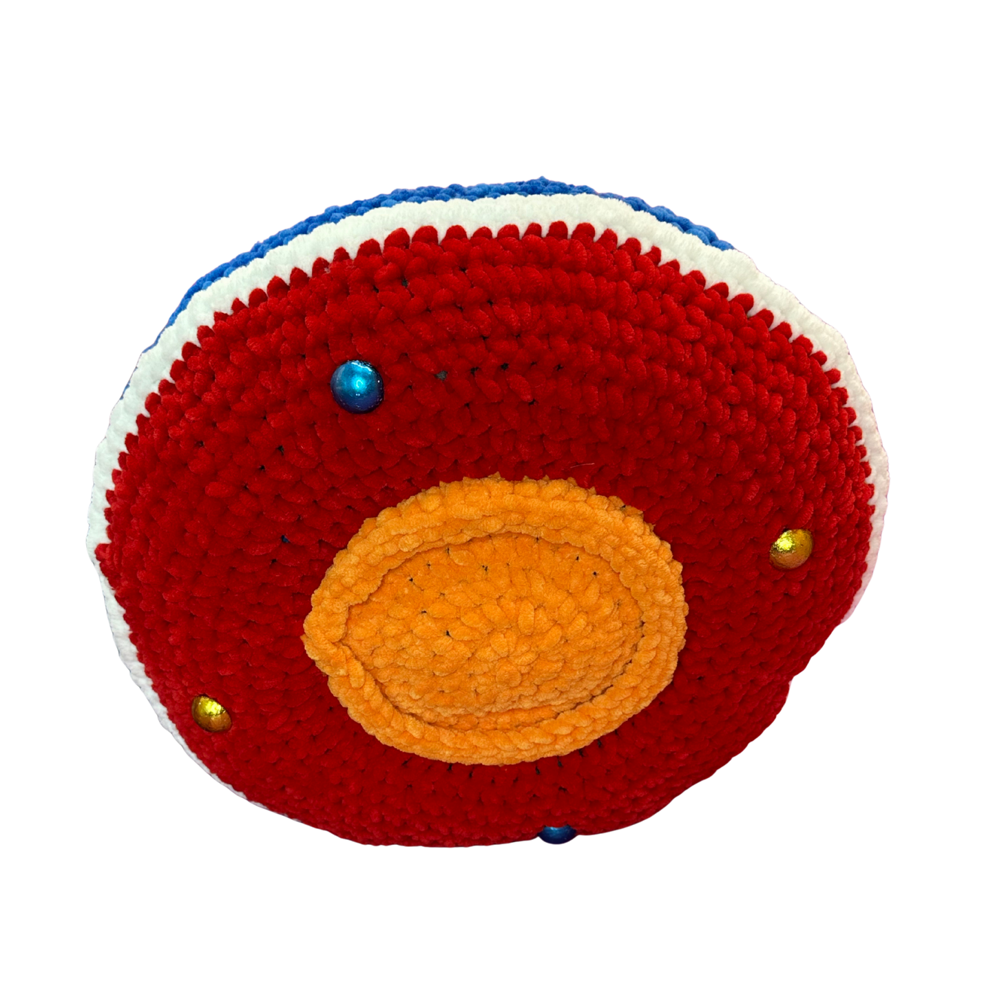 Hand Crocheted Alien & UFO Collectible – Alfie