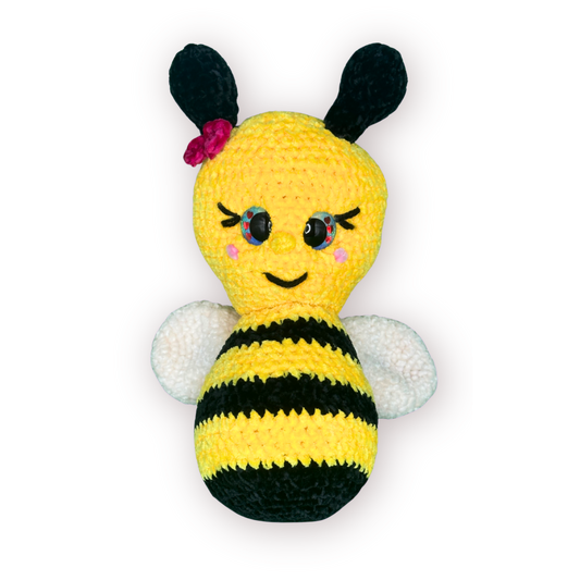 Hand Crocheted Bumblebee Collectible – Bubbles