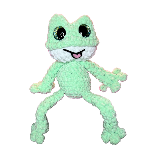 Hand Crocheted Frog Collectible – Freya