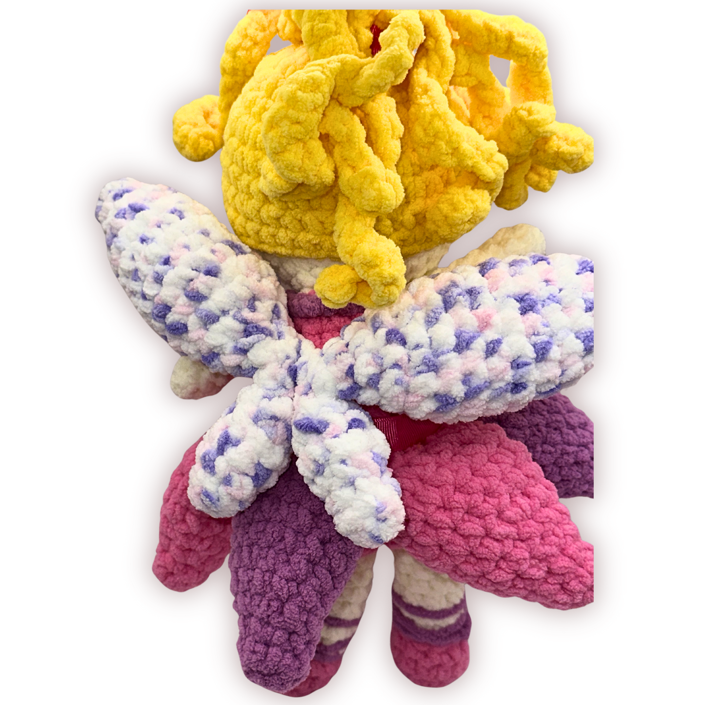 Hand Crocheted Fairy Collectible – Tulip