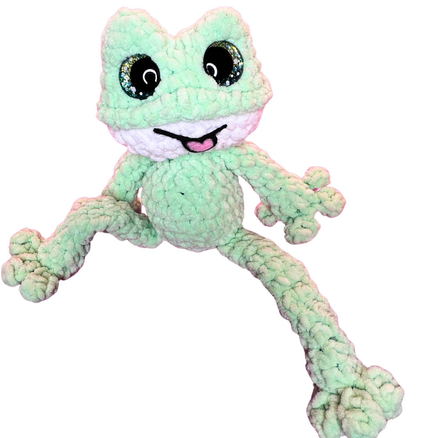 Hand Crocheted Frog Collectible – Freya