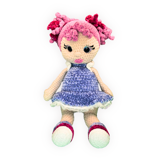 Hand Crocheted Doll Collectible – Poppy