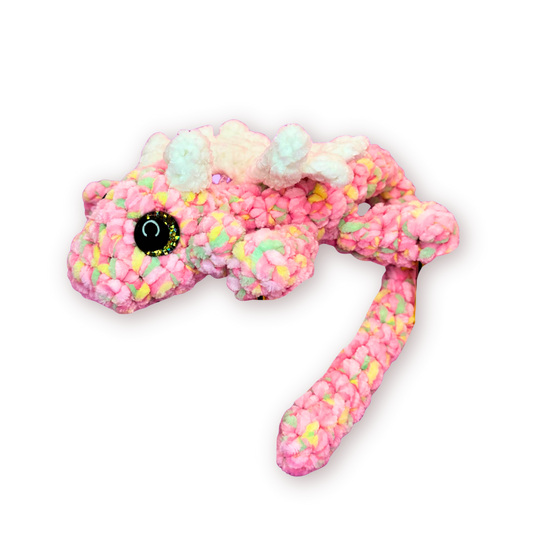 Hand Crocheted Blossom Dragon - Dahlia