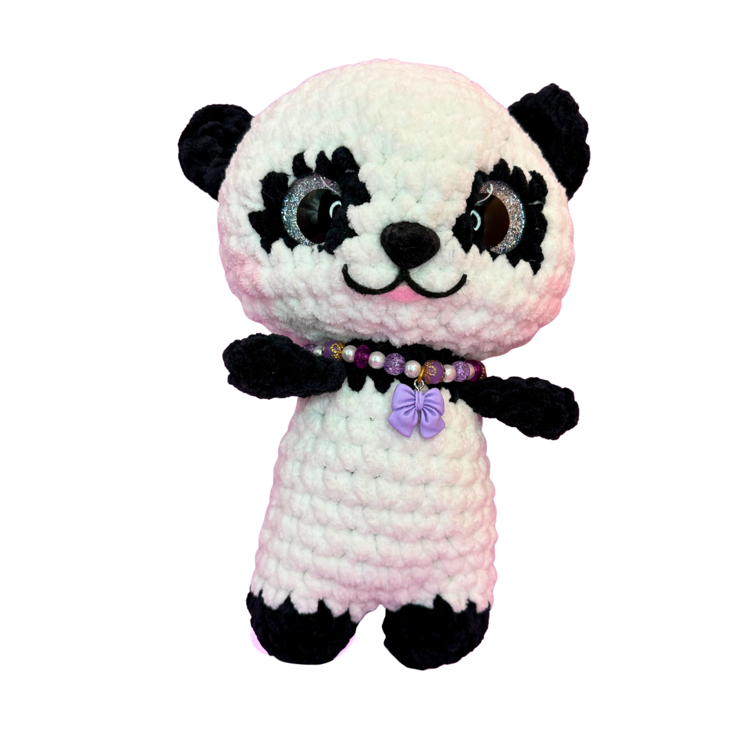 Hand Crocheted Panda Collectible - Petal