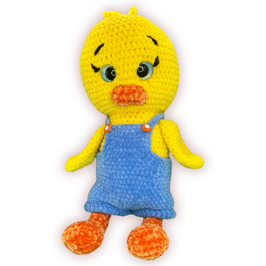 Hand Crocheted Duck Collectible – Quackers
