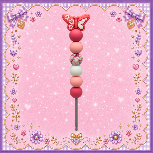 Pink Daisies Artisan Crochet Tool Set – 3.5mm / E-4 Crochet Hook Gift Box