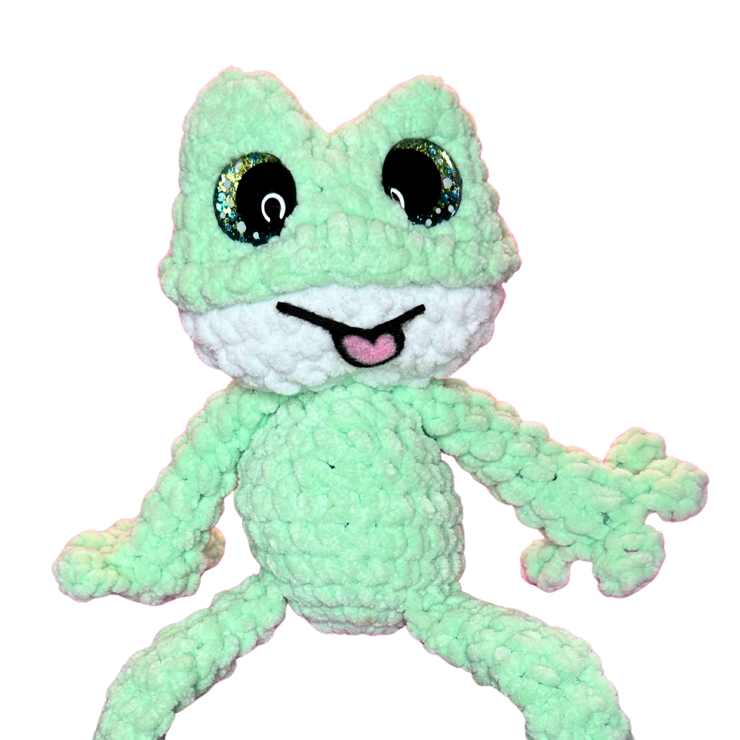 Hand Crocheted Frog Collectible – Freya