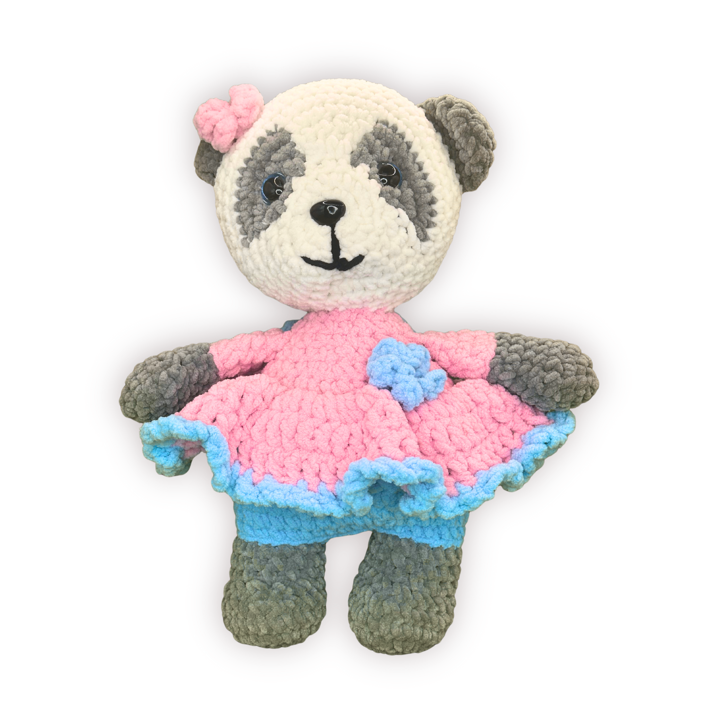 Hand Crocheted Panda Collectible - Petunia