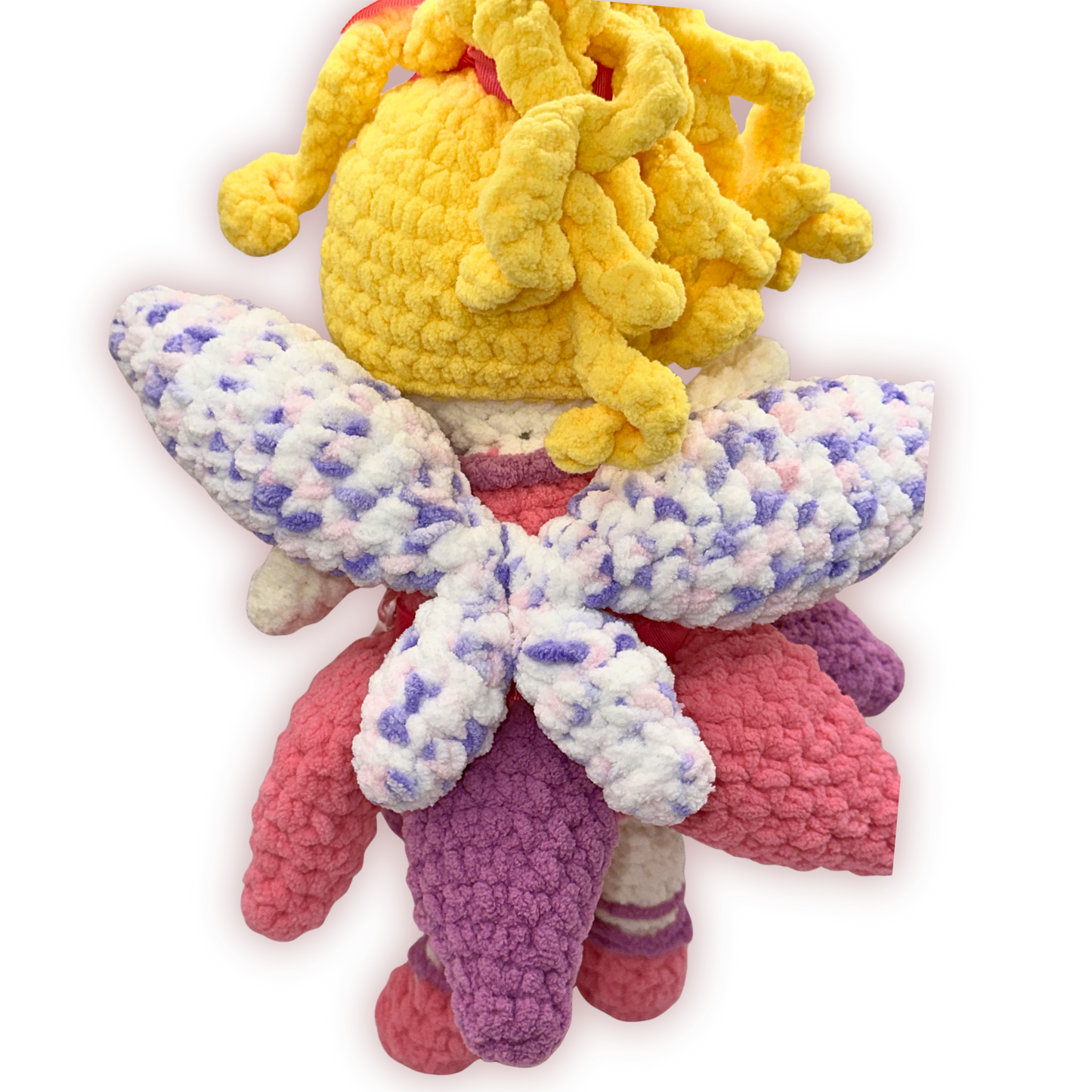 Hand Crocheted Fairy Collectible – Tulip