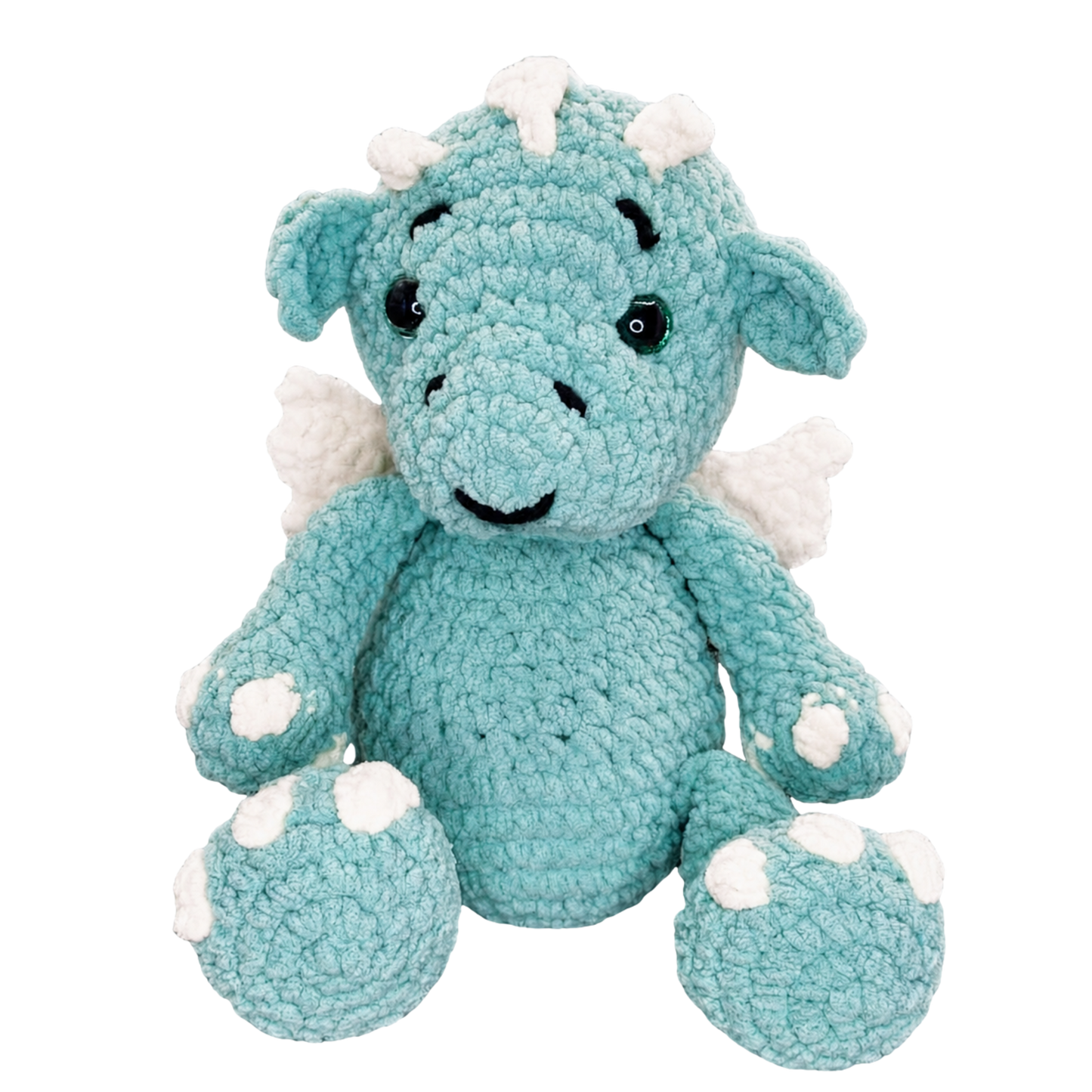 Hand Crocheted Dragon Collectible - Danny