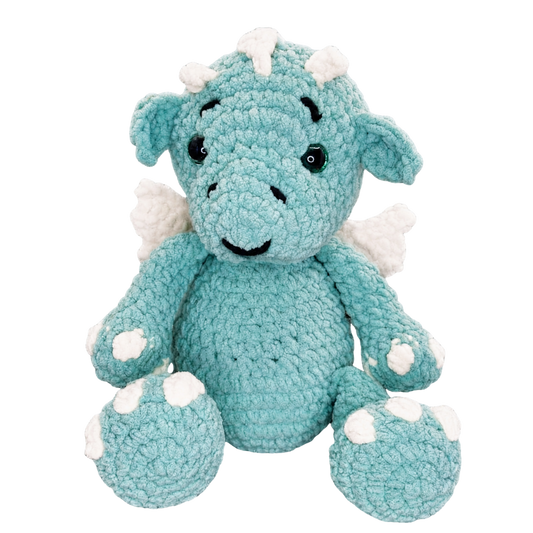 Hand Crocheted Dragon Collectible - Danny