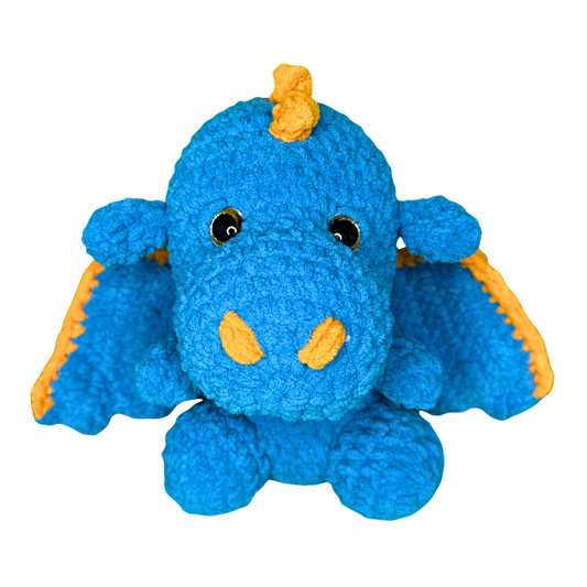 Hand Crocheted Dragon Collectible – Denzel