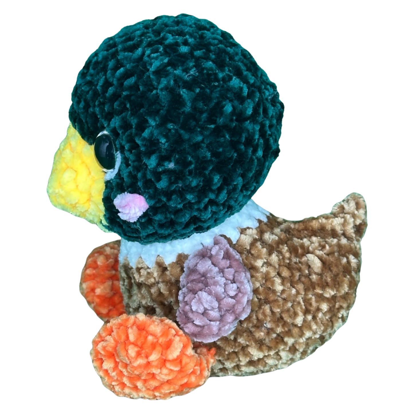 Hand Crocheted Mallard Duck Collectible – Minnie