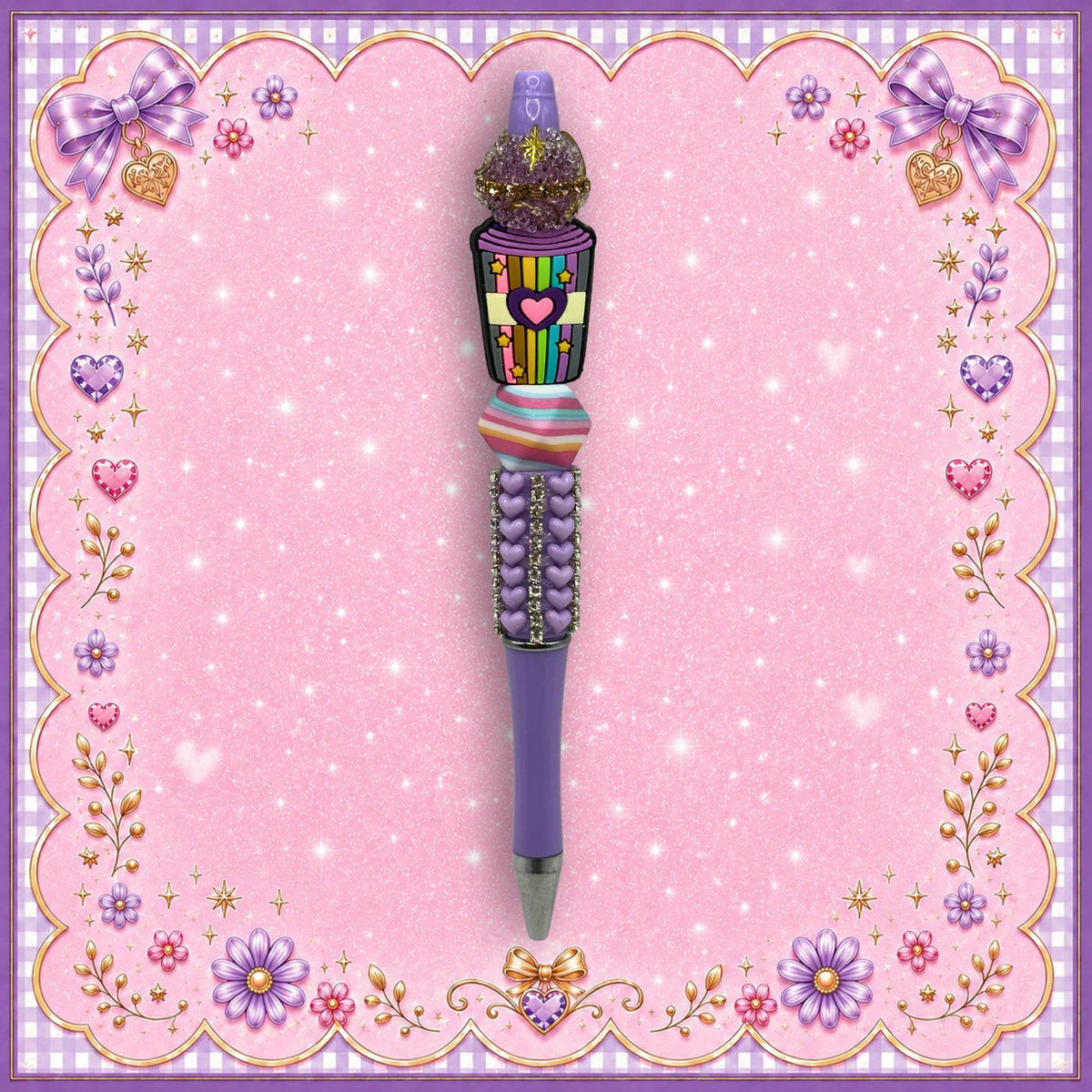 Pastel Coffee Artisan Crochet Tool Gift Set – 4mm Milwards Hook