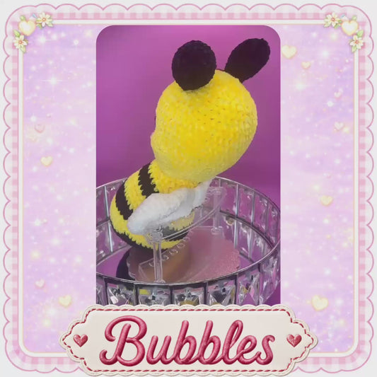 Hand Crocheted Bumblebee Collectible – Bubbles