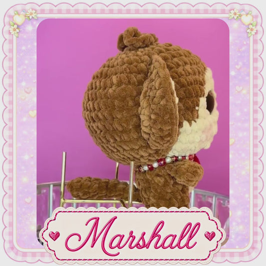 Hand Crocheted Bow Baby Monkey – Marshall